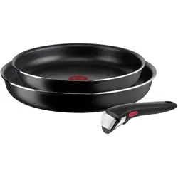 Tefal Ingenio L1539143 Topf-Set 3 Stück(e), Pfannenset + Topfset, Schwarz