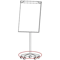Sternfuß für Flipchart MAULoffice