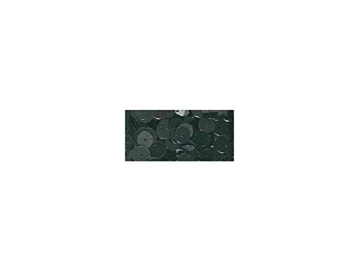 Rayher 3927001 pailletten, gebogen, 6 mm Ã, SB-Box 4000 stuks, zwart