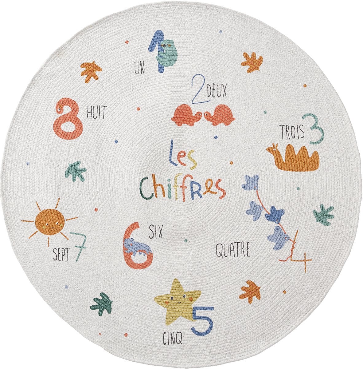 Vertbaudet Rond tapijt ARTIEST voor de kinderkamer
