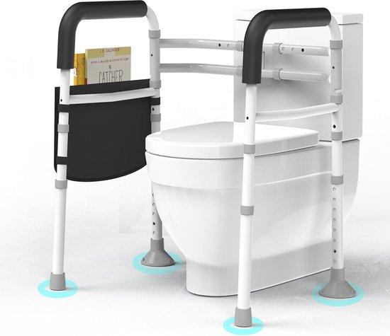 Toiletveiligheidsrails für Senioren und Behinderte - Stabile und Anti-Slip-Handgriffe