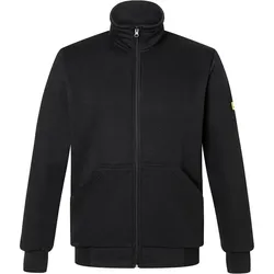 KÜBLER ESD Sweatjacke 3XL schwarz 3XL - 5316 5384-99-3XL - schwarz