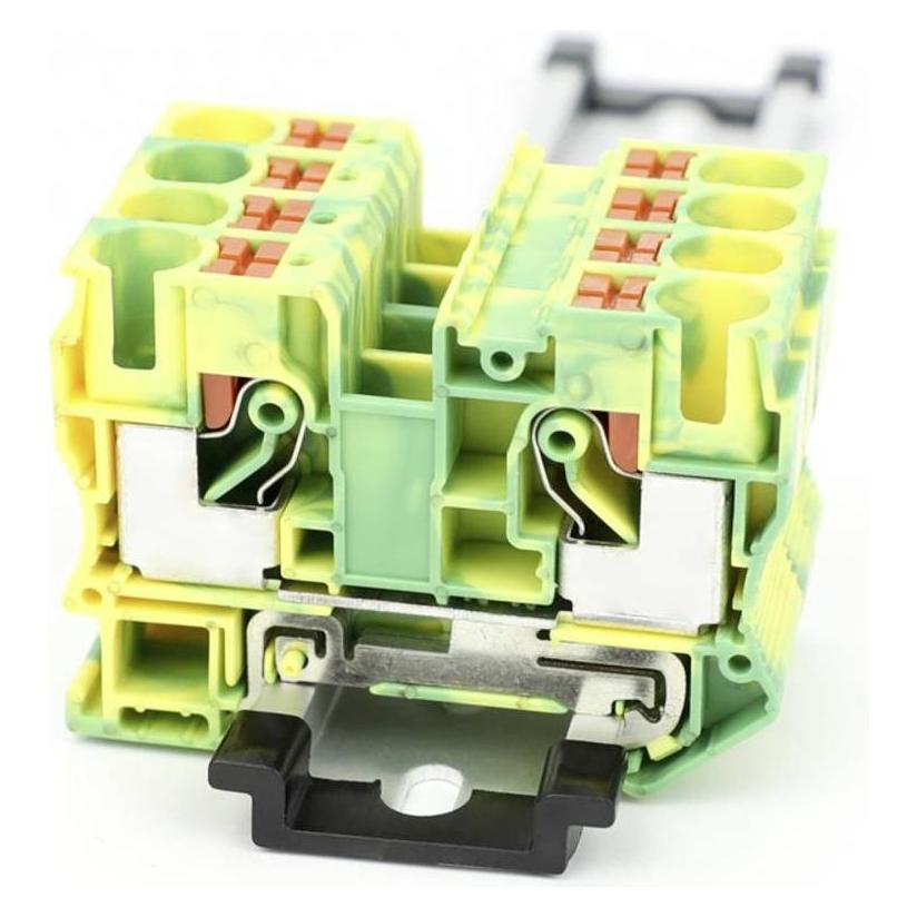 Tru Components TC-JPT10-PE Durchgangsklemme 10.2 mm Schnellanschluss Polzahl (nu (TC-11592380)