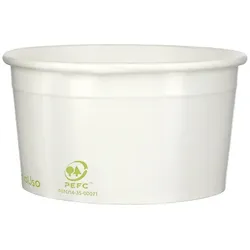 MONOUSO - Bio Eisbecher aus Pappe 175ml (2.000 Stück)