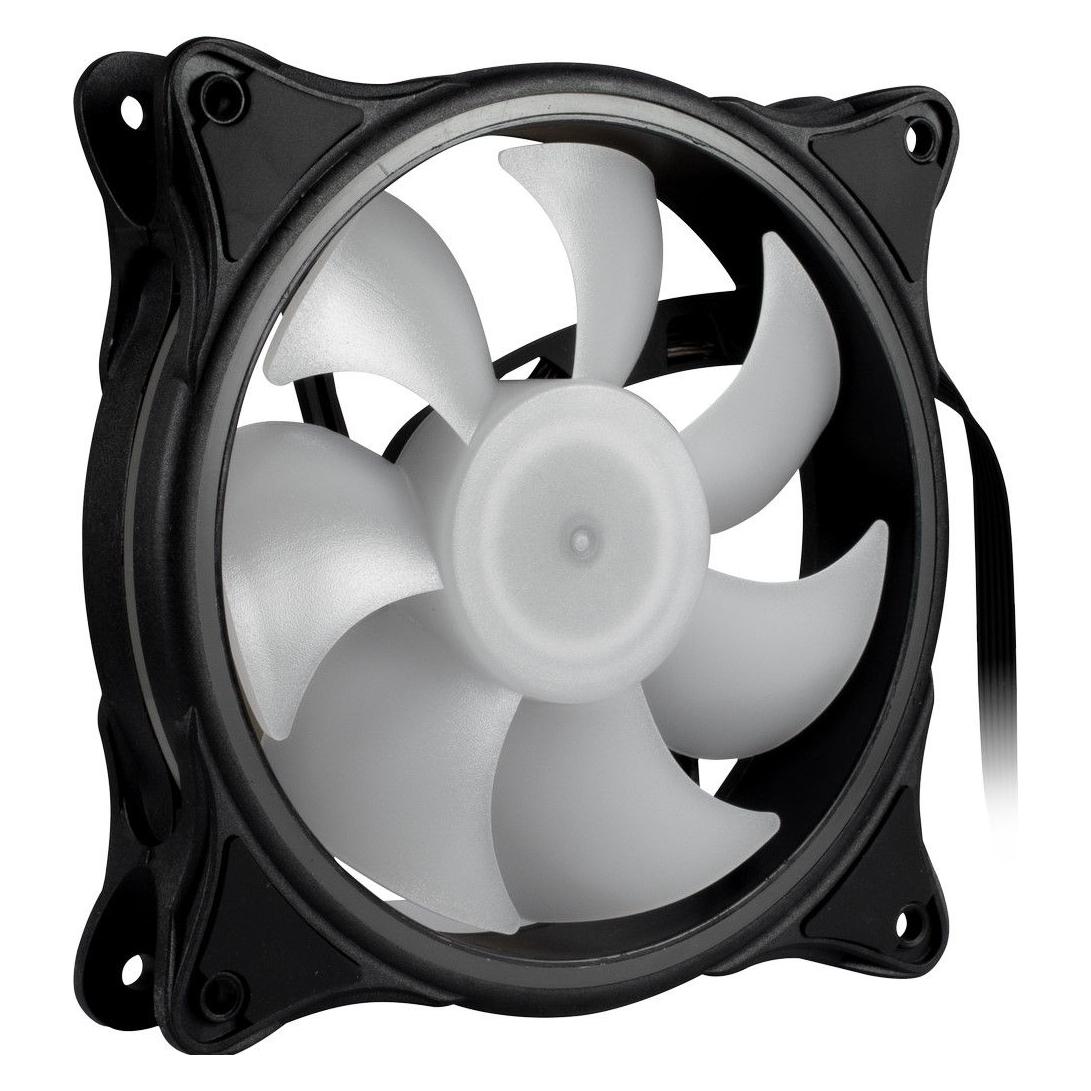Intertech Inter-Tech Lüfter 120*120*25 ARGUS RGB-FAN SET RS-08, 3X retail (120 mm, 3x) (88885541)