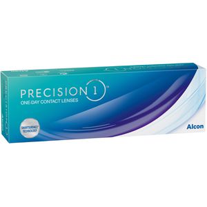 Precision1 Kontaktlinsen Dioptrien -1,50, Tageslinsen, weich, BC 8,3mm, DIA 14,2mm, 30 Stück