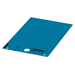 Phoenix Contact Kunststoffschild US-EMLF (104X140) BU