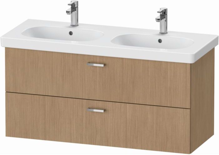 Duravit XBase Waschtisch-Unterschrank XB619405252 115x56x45,8cm, europäische Eiche, 2 Schubkästen