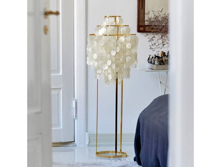 Fun 1 STM Lampadaire Brass - Verpan Fun 1STM - Salon / séjour - Design - Métal