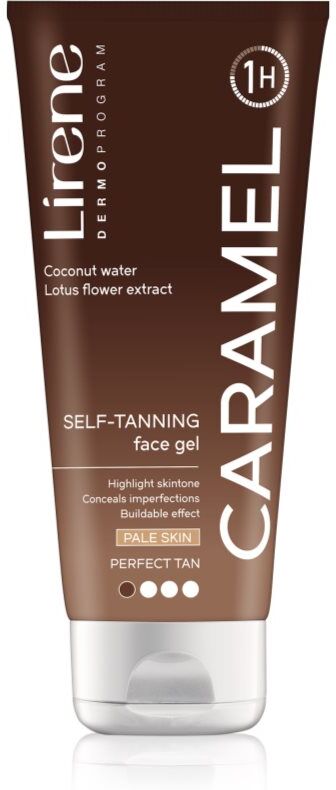 Lirene Perfect Tan gel auto-bronzant visage 75 ml