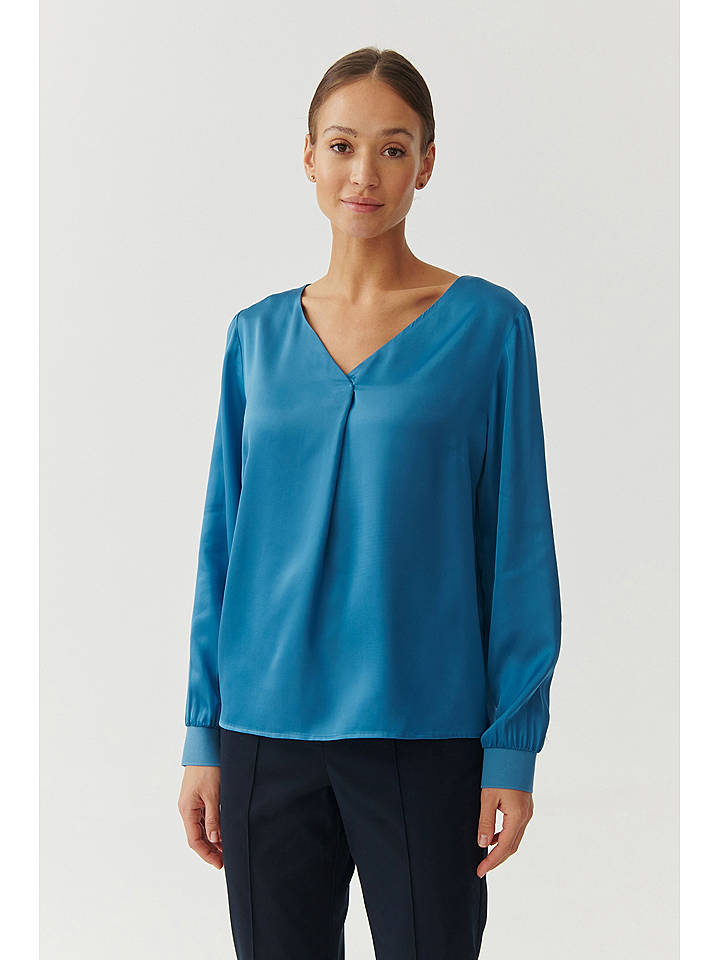 TATUUM Bluse "Sandrika" in Blau - 36