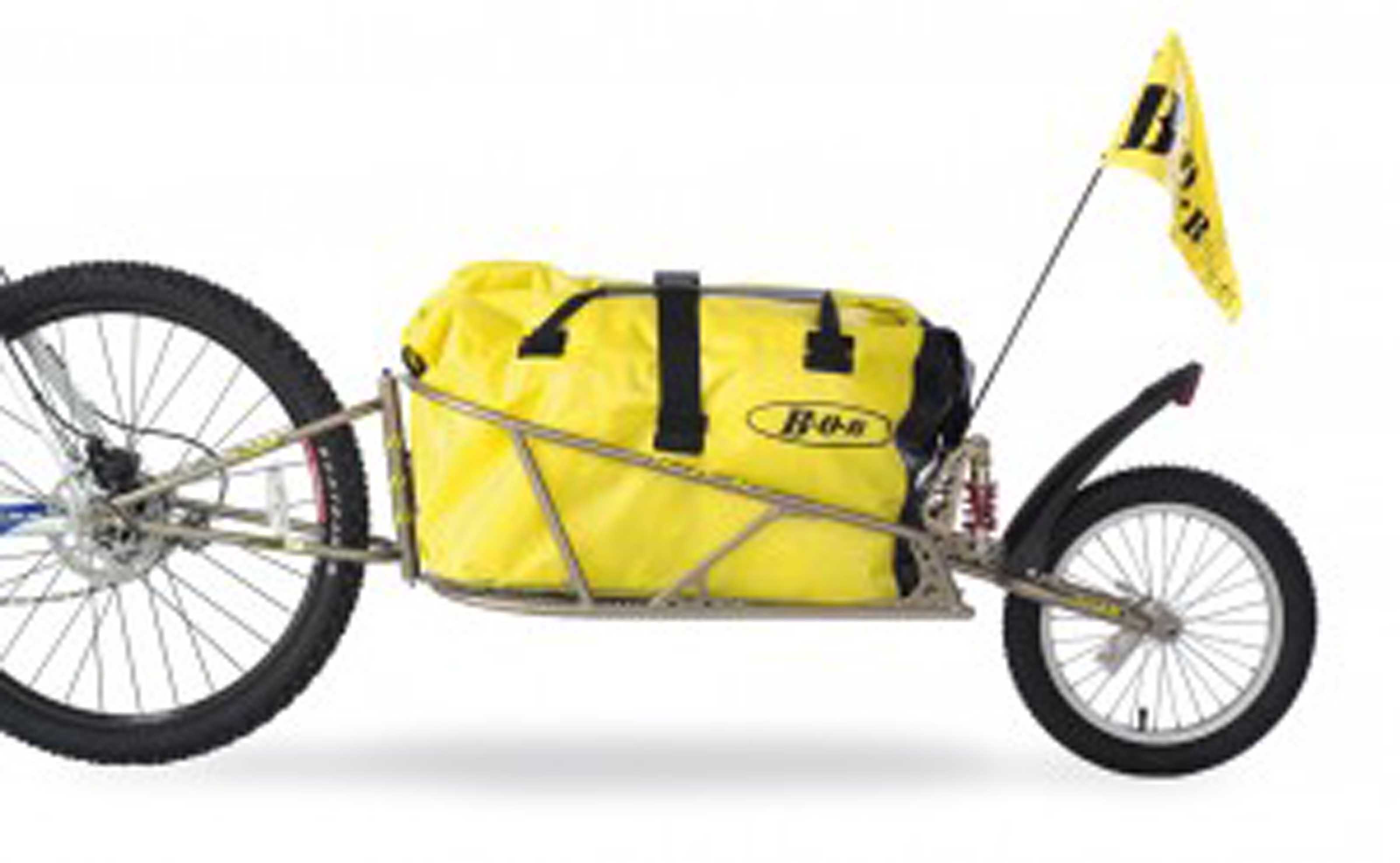 Bob Yak Lastenanhänger BOB Ibex für 28+29" ATB TR0514 gold, inkl. SSP und BOB-Bag
