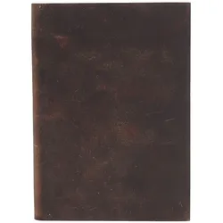 Black Tan Daily Note Book - 100 Lined Pages - 18x13cm