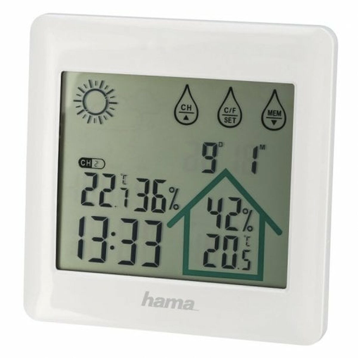 Hama Weerstation Action, wit