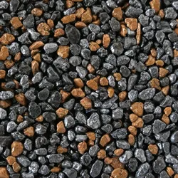 Terralith Metallic - Steinteppich WAND -metallic mix 304- für 1 qm