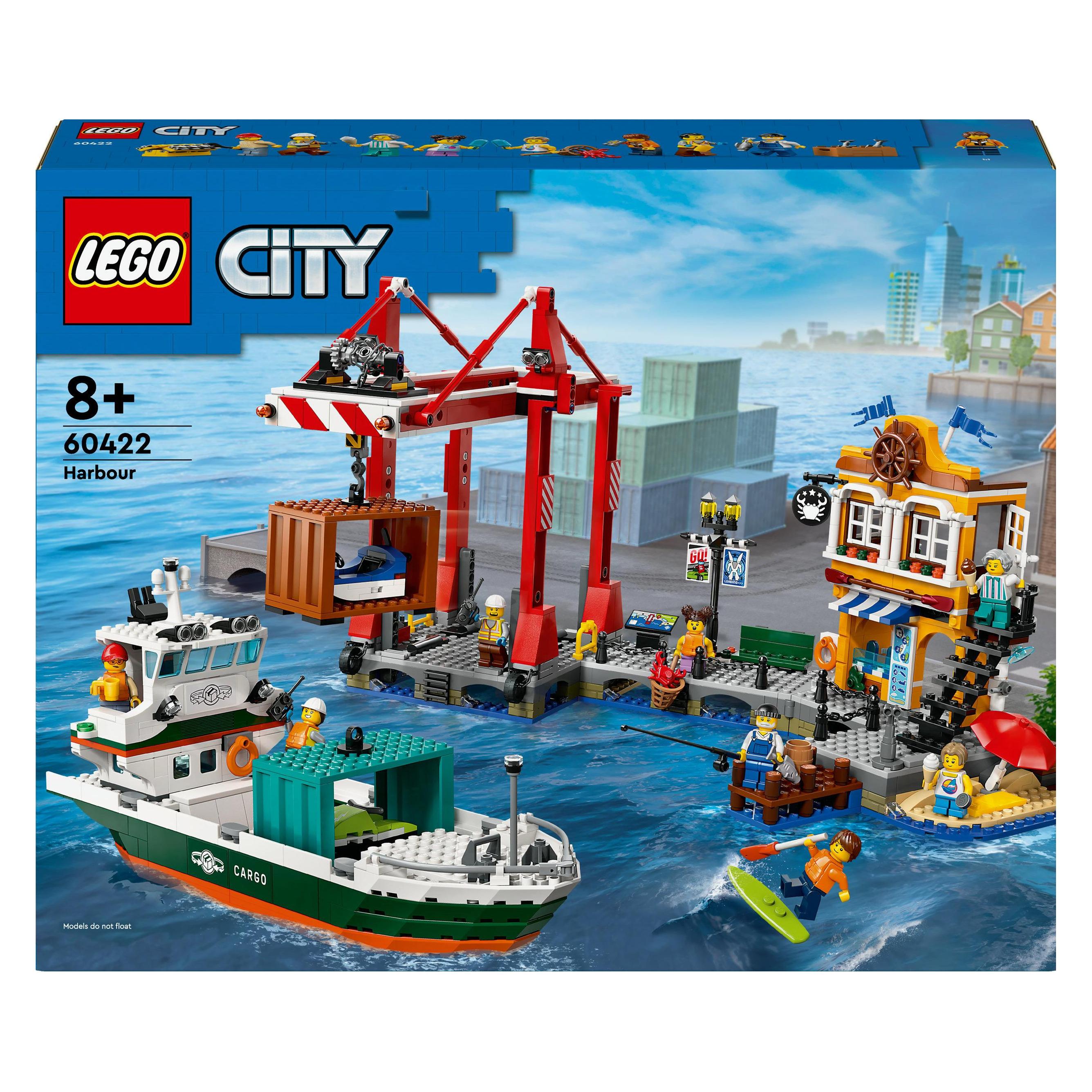 LEGO Hafen mit Frachtschiff (60422) (60422)