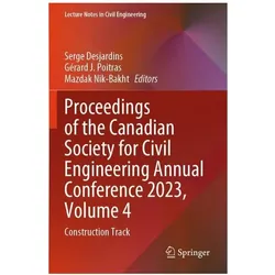 Proceedings of the Canadian Society for, Fachbücher von Serge Desjardins, Gérard J. Poitras, Mazdak Nik-Bakht