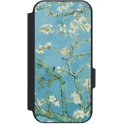 Nivocase Klapphülle für Google Pixel 11 Handyhülle aus Kunst Leder NIVOflip schwarz Kunst Malerei Vincent (Google Pixel 11), Smartphone Hülle, Schwarz