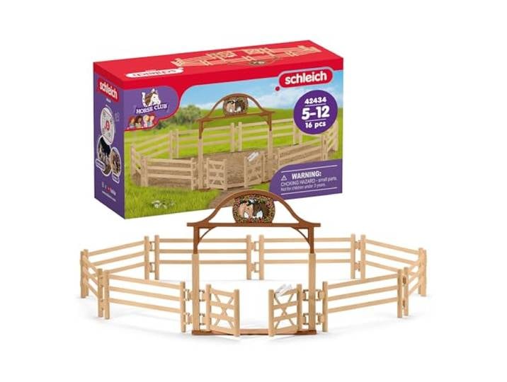 Schleich Horse Club Pferdekoppel mit Eingangstor 42434 16 Teile