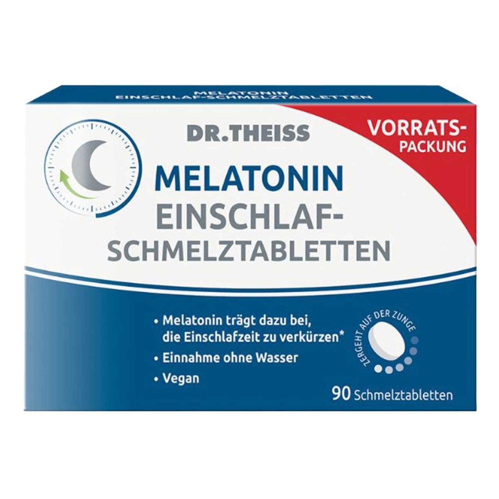 Dr. Theiss Naturwaren GmbH Dr.Theiss Melatonin Einschlaf-Schmelztabletten 18486084