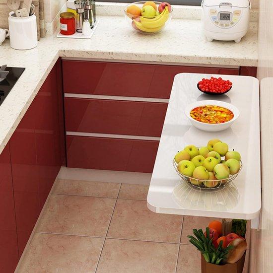 Vouwbureau Wandmontage - Platzsparend und multifunktional - Weiß