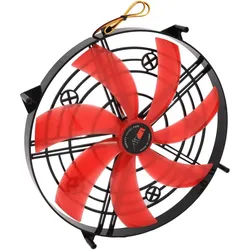 Airen FAN RedWingsGiantExtreme 300 Lüfter rot / 300 x 300 x 30 mm, PC Lüfter, Rot