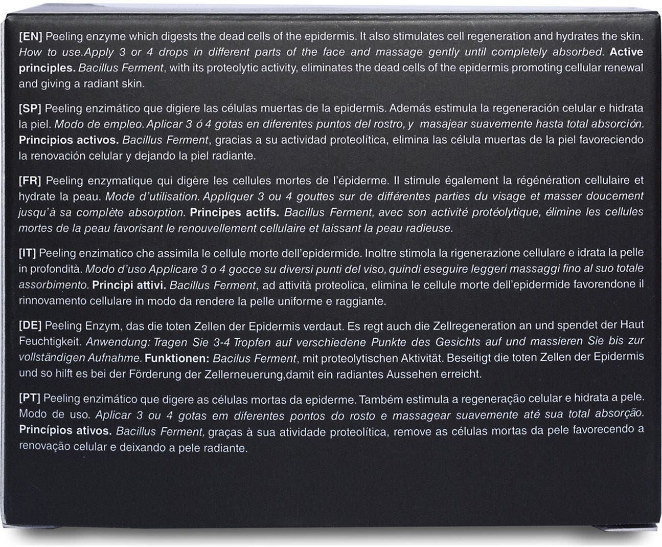 XENSIUM Enzimatic Bio-shock 4 Ampollas