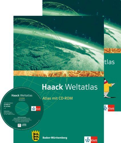 Haack Weltatlas für die Sekundarstufe I: Haack Weltatlas für Sekundarstufe I in Baden-Württemberg: mit CD-ROM und Arbeitsheft Kartenlesen - Preis vom 30.09.2026 09:01:18 h