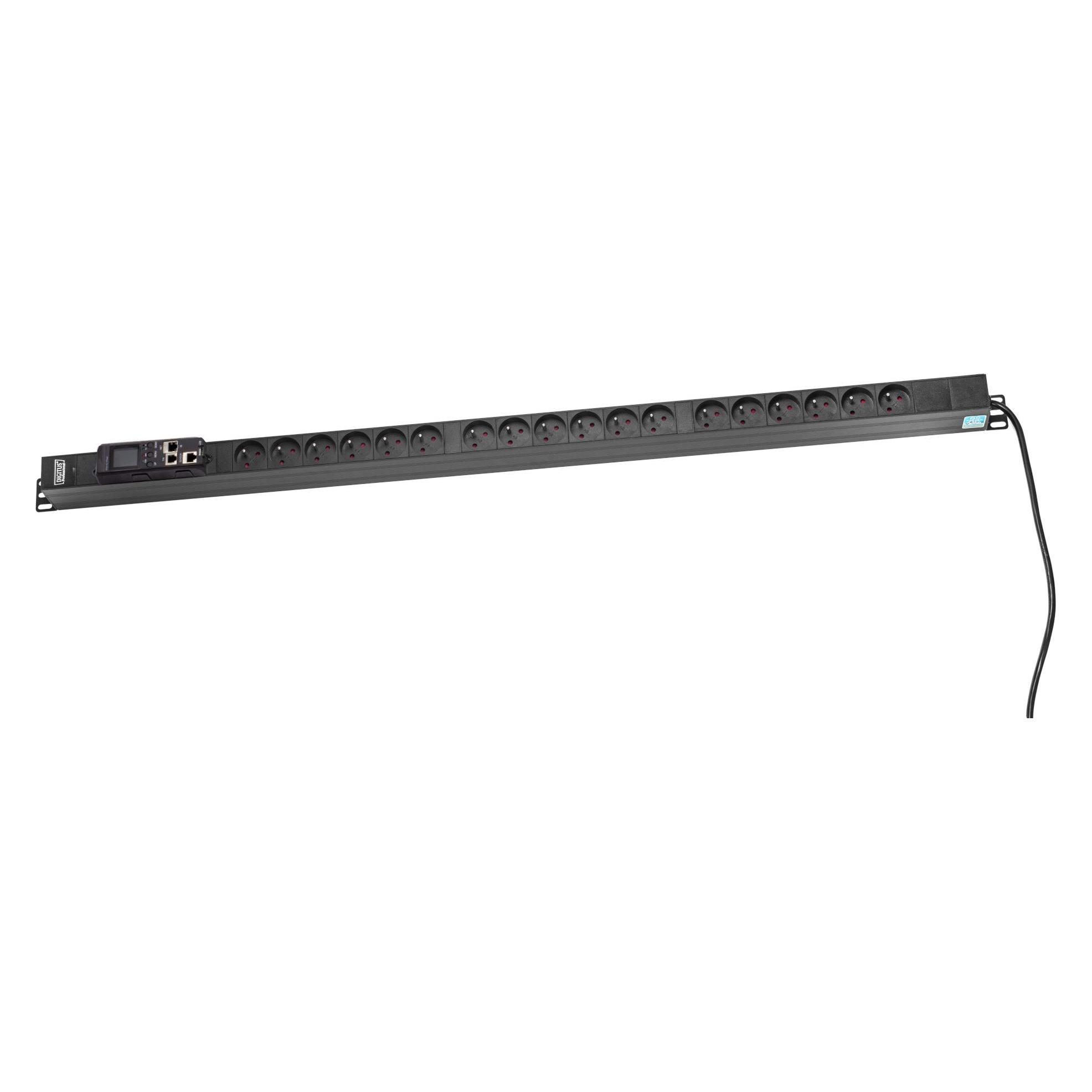 Digitus Assmann Electronic ASM DN-IP-V-2-18E Metered RACK PDU-Anschluss DIN49440 18xNF-C61-314 (E) 16A (DN-IP-V-2-18E)