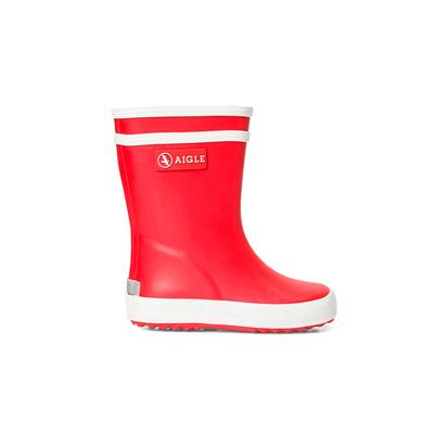 Stiefel AIGLE "Baby-Flac", Mädchen, Gr. 19, rot (rouge new), Obermaterial: 100% Gummi rubber., Schuhe Stiefel