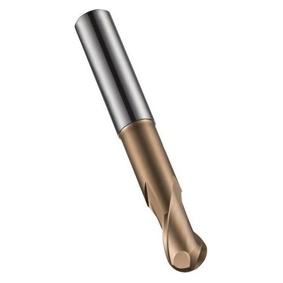 Dormer Radiusfräser S531 Nenn-Ø 5 mm Einsatzlänge 32 mm HM TiSiN Schneidenanzahl 2 (S5315.0XD6)