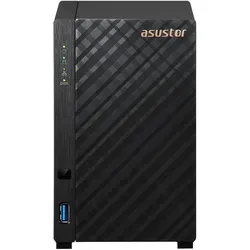 Asustor Drivestor 2 Gen 2 AS1202T 2 Bay NAS (0 TB), NAS, Schwarz