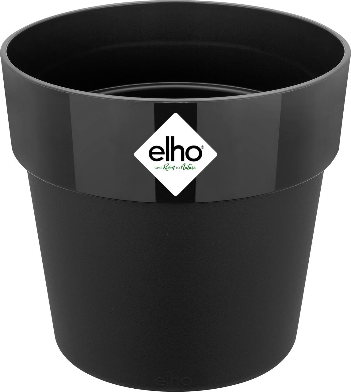Elho Pflanztopf b.for original Ø 11 x 10 cm lebhaft schwarz