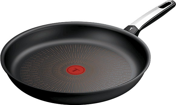 Sartén - Tefal Excellence Jordi Cruz G3200843, 32 cm, Revestimiento antiadherente, Inducción, +6 personas, Máximo calentamiento, Negro