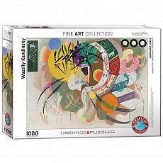 eurographics Puzzle - Dominante Kurve von Wassily Kandinsky - 1000 Teile 300880