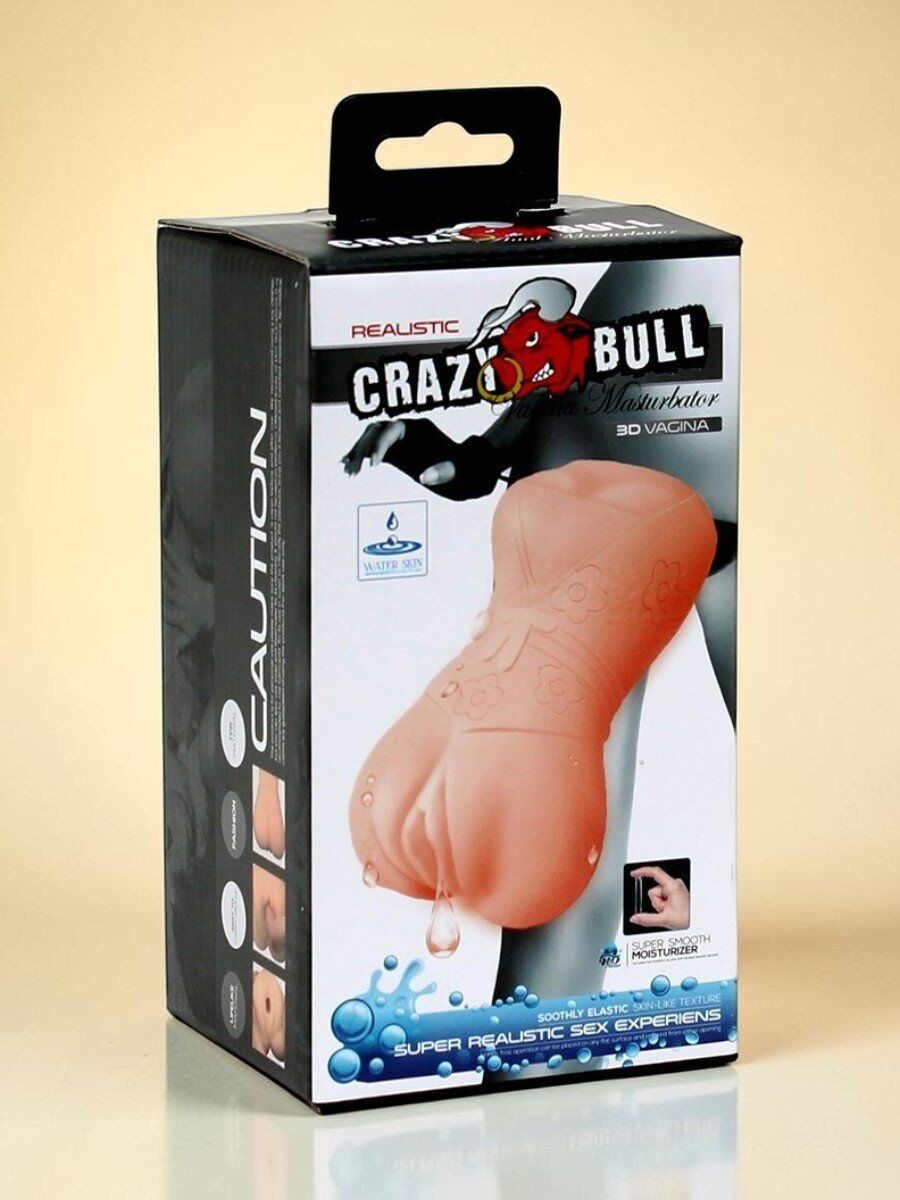 Crazy Bull Masturbateur vagin réaliste en silicone doux