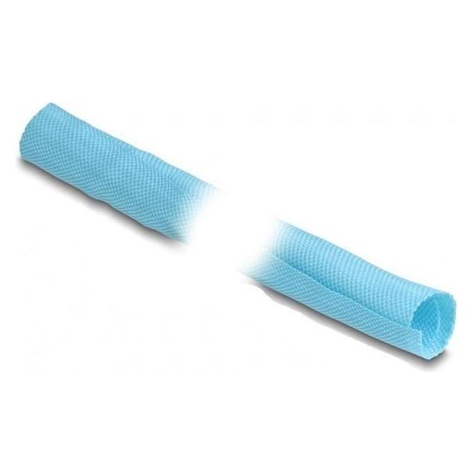 Delock Kabelschlauch selbstschliessend 2 m x 10 mm Blau (Kabelschlauch, 200 cm) (20876)