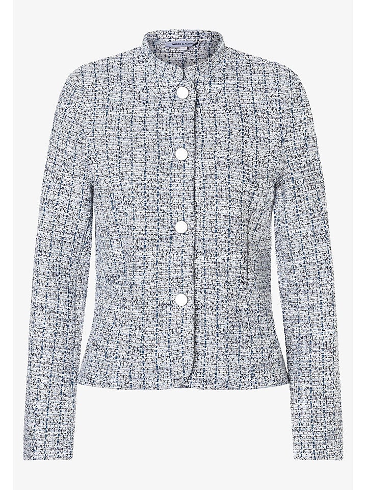 More & More Blazer in Weiß/ Blau - 32