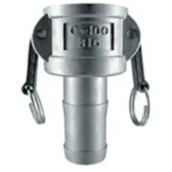 RS PRO, Schlauchanschluss + Schlauchverbinder, Kupplung 1" mit Tülle (Kupplung, 25.40 mm)