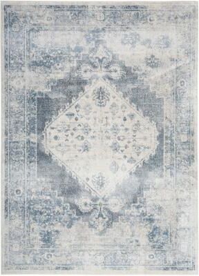 Nourison Abby Machine Washable Indoor only Persian Distressed Area Rug