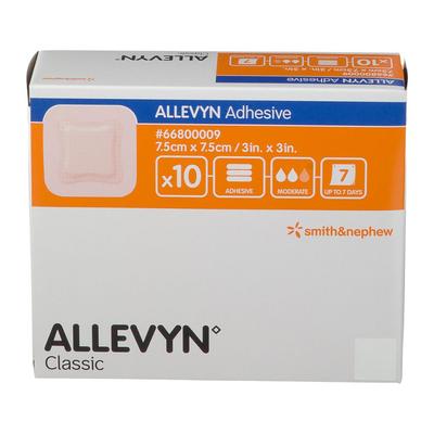 Allevyn Adhesive 7,5x7,5 cm haftende Wundauflage 10 St Verband