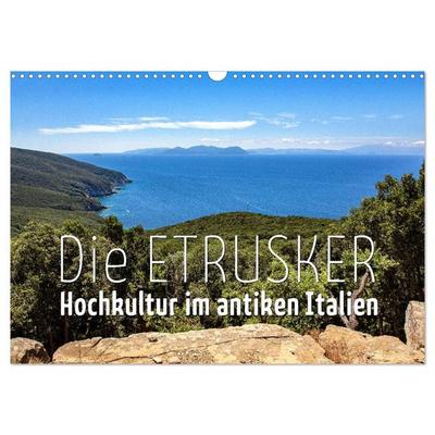 Die Etrusker – Hochkultur im antiken Italien (Wandkalender 2026 DIN A3 quer), CALVENDO Monatskalender