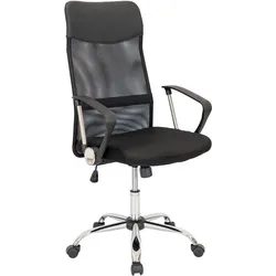 Fit Ergonomischer Büro-Drehstuhl, schwarz