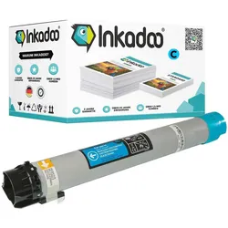 Inkadoo, Toner, Toner kompatibel zu Xerox 006R01516 Toner, cyan Cyan (C)