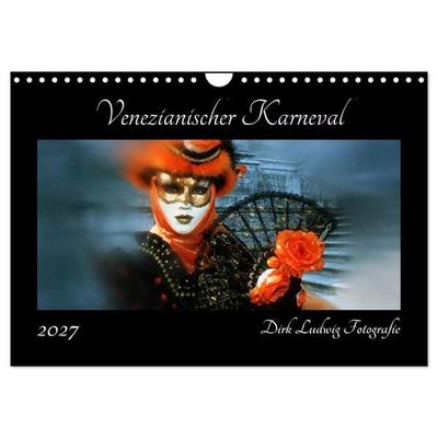 Venezianischer Karneval (Wandkalender 2027 DIN A4 quer), CALVENDO Monatskalender