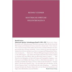 Steiner:Mantrische Sprüche. Seelenübung, Sachbücher von Rudolf Steiner