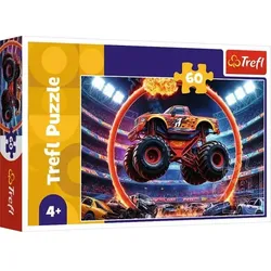 Trefl: Monster Truck – Puzzle mit 60 Teilen