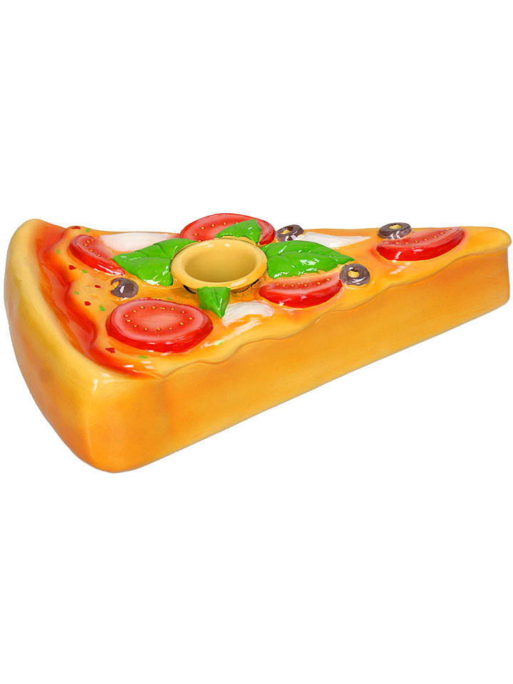 Kersten Kerzenhalter ''Pizza'' in Bunt - (B)11 x (H)3,5 x (T)16 cm - onesize