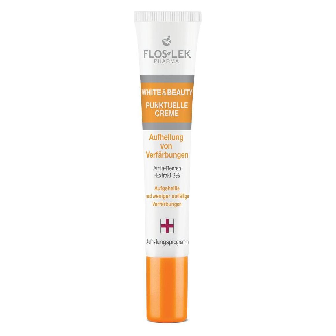 Floslek White and Beauty Spot cream whitening color changes 20 ml (20 ml, 24h Creme) (5905043001814)