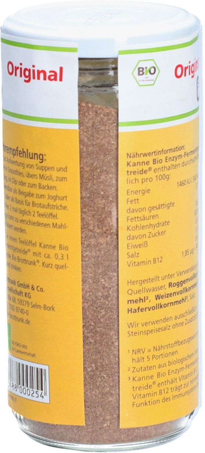 Kanne Brottrunk Kanne Bio Enzym-Fermentgetreide® Pulver 250 g 250 g Pulver